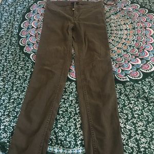 HnM Olive Green Skinny Size 4